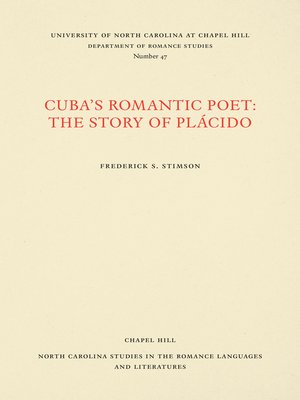 cover image of Cuba's Romantic Poet